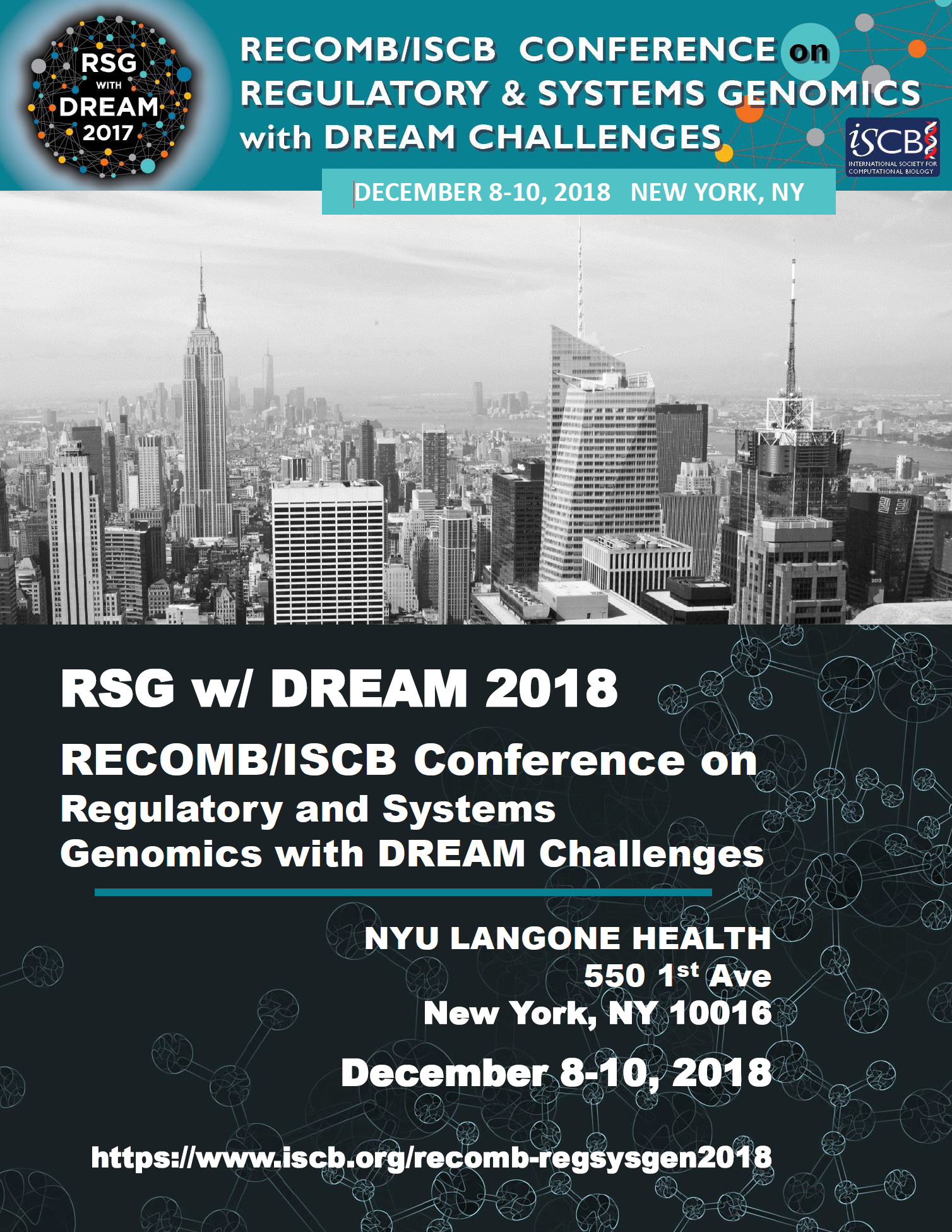 RECOMB/ISCB Conference on Regulatory and Systems Genomics with DREAM Challenges